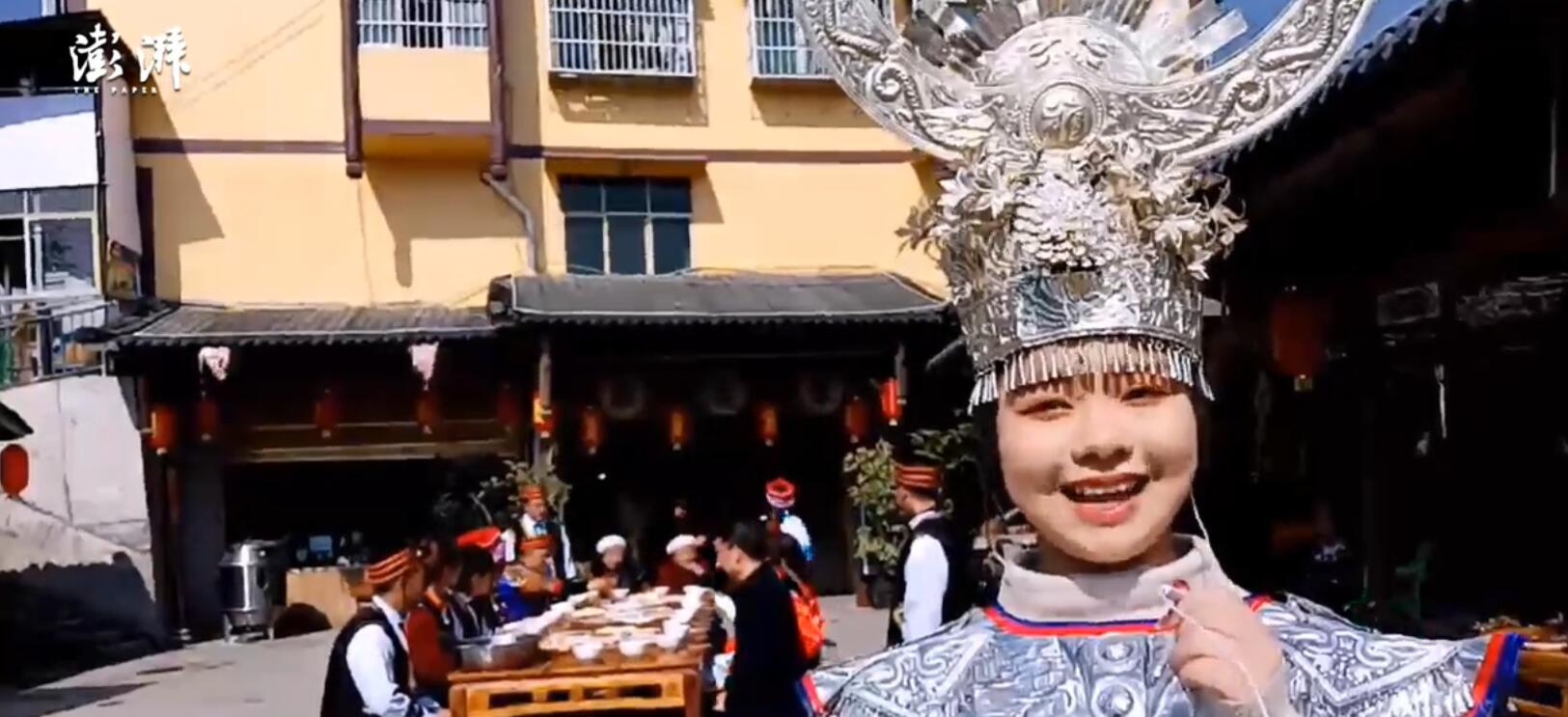 喝油茶,唱民歌,仡佬族同胞欢欢喜喜过新年