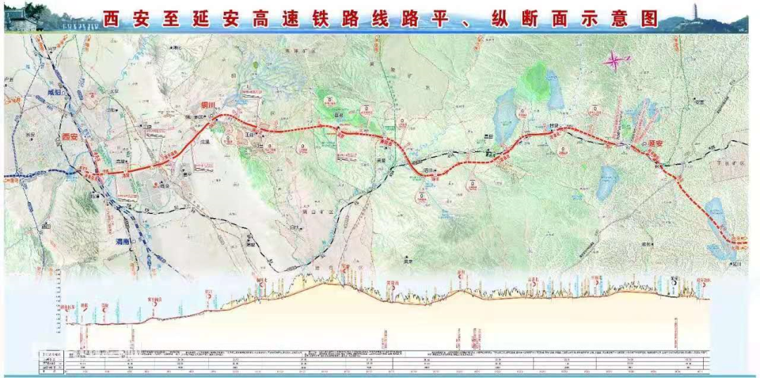 串联革命老区的西延高铁将于5月开工线路共设7站