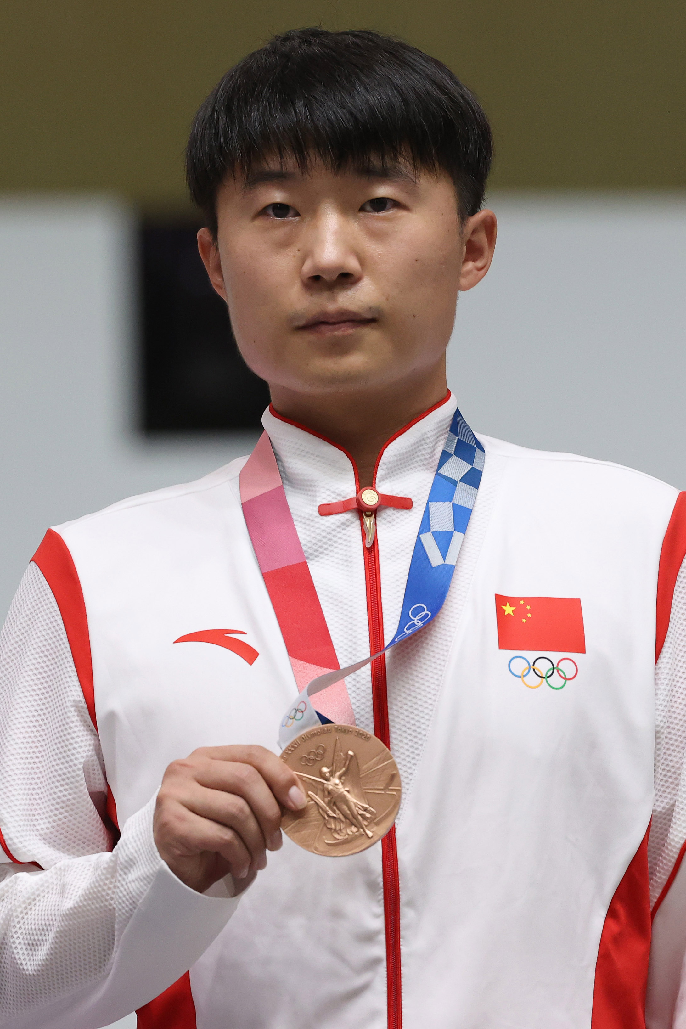 中国选手李越宏获得铜牌.