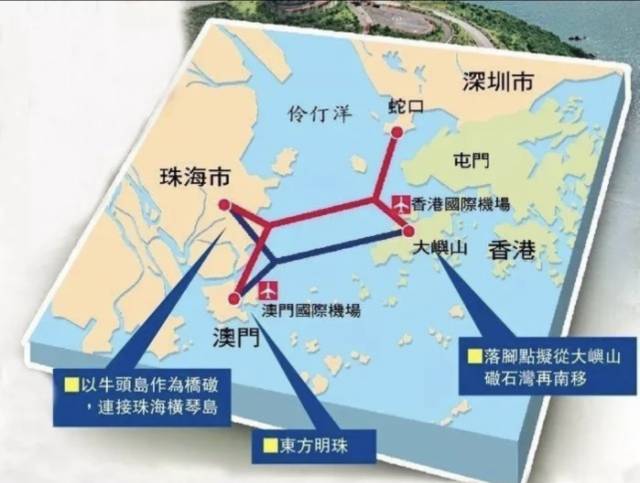 广东研究深圳经港珠澳大桥至珠海澳门通道或实现双y