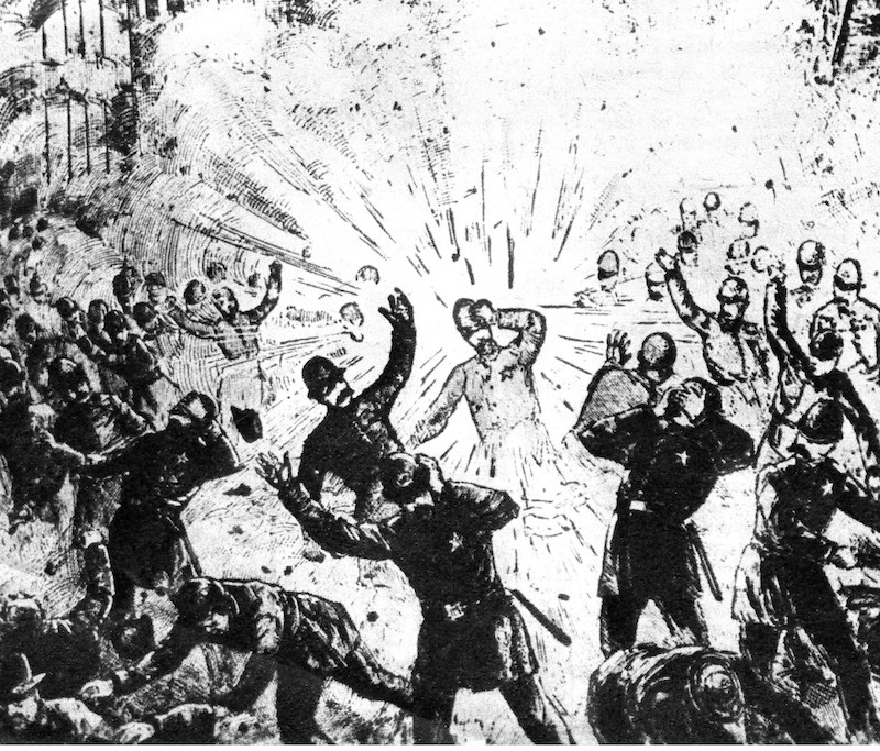 1886年芝加哥的五一大罢工引发的干草市场事件