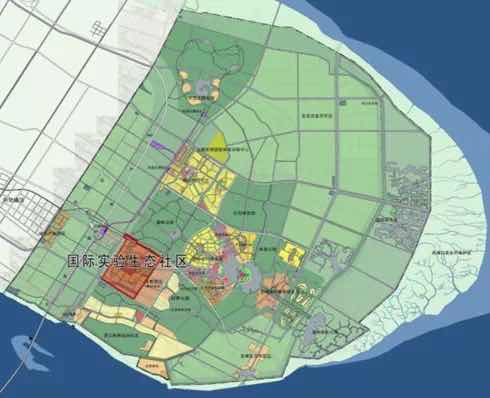 崇明区陈家镇国际生态社区-规划区域