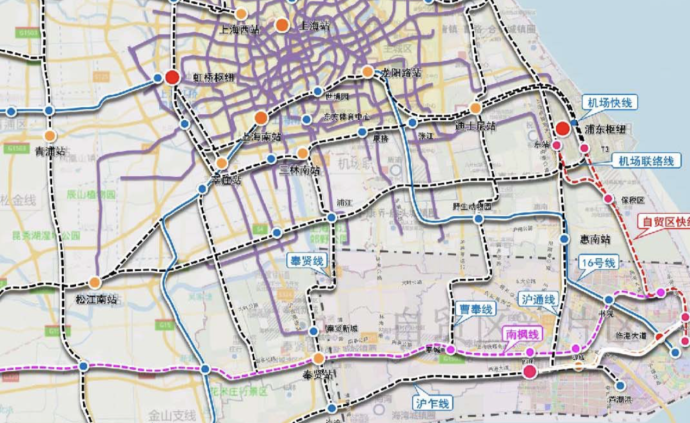 读图|临港新片区交通三年计划:建设两港快线,沪通铁路二期