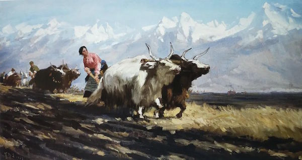 献给全体劳动者！中国美术馆藏画中的劳动者形象