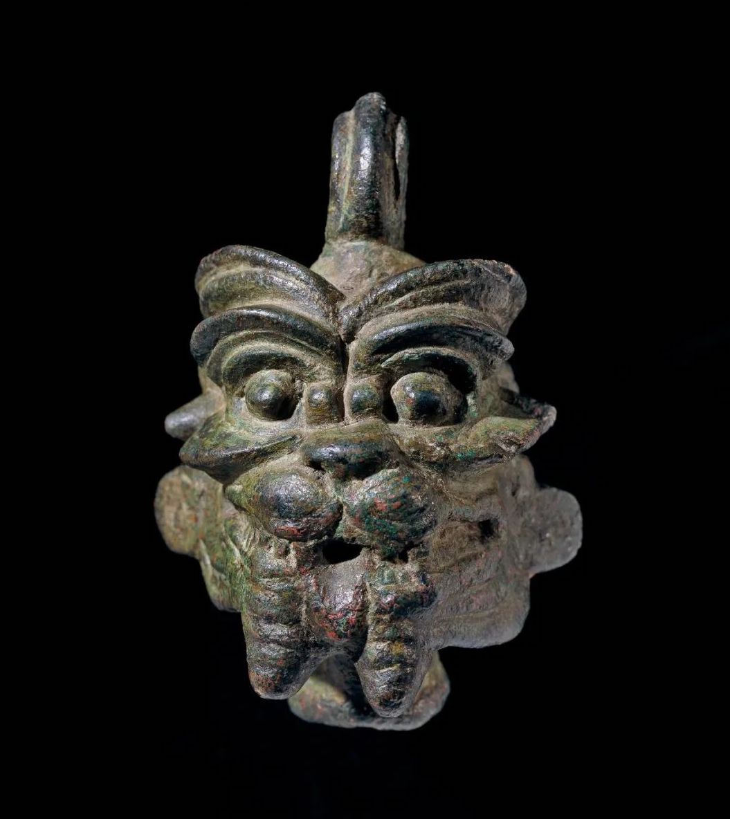 帕祖祖(pazuzu)头像,青铜,美索不达米亚(今伊拉克一带),公元前800—