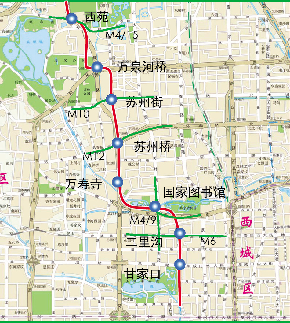 北京地铁16号线中段,房山线北延线路开始试运行