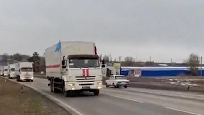 俄罗斯向纳卡地区派遣首批人道主义援助车队
