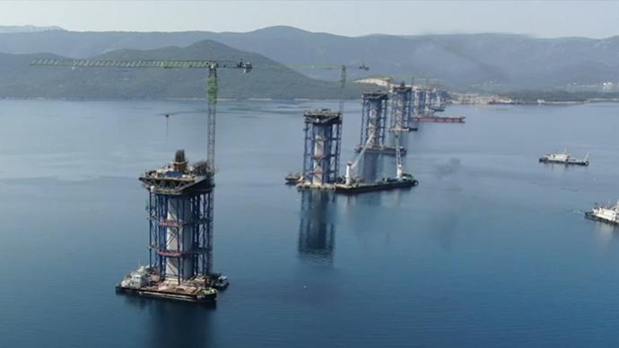“基建狂魔”来了，克罗地亚跨海大桥中国造