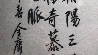 “立雪南门”展呈现南怀瑾、金庸、林散之等名家墨迹