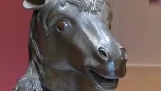 圆明园马首铜像将展出三年