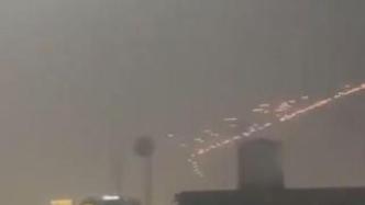 巴格达绿区遭数枚火箭弹袭击，美大使馆防空机枪实施多轮扫射