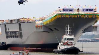 印度首艘国产航母“维克兰特”号将于明年海试
