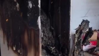 拍下自家房子失火视频配杜撰字幕，云南弥勒一男子涉违法被查