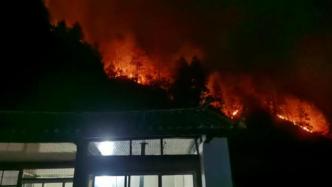 云南迪庆发生森林火灾，已投入960余人紧急扑救