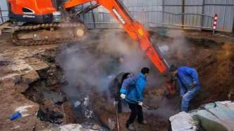 郑州一暖气管道爆裂致1死1伤，约37万平方米区域暂停供热