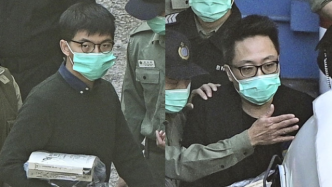 港媒：黄之锋涉违反香港国安法，狱中再被捕