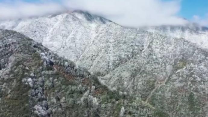 江西遂川：银装素裹南风面，雪后初晴美如画