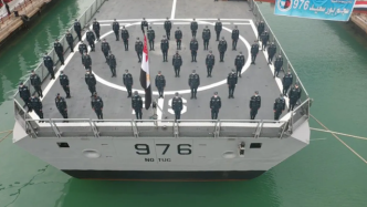 首艘“追风”级护卫舰入列埃及海军：在埃本土与法国合作建造