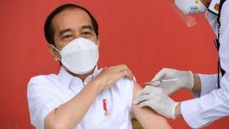 印尼总统佐科直播接种中国新冠疫苗