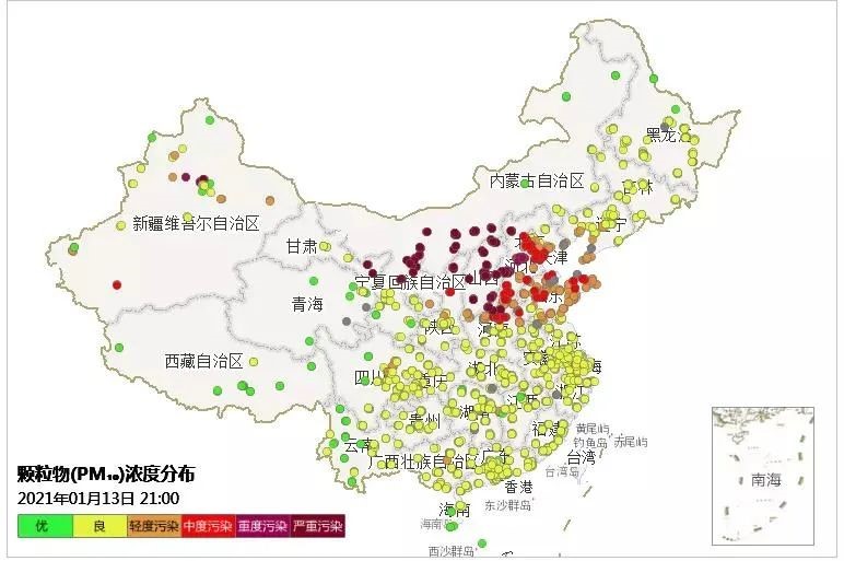 冷空气频繁 沙源地干燥 北方现19年来最早一次沙尘天气 绿政公署 澎湃新闻 The Paper