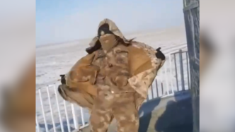 阿拉山口风有多大？新疆军区执勤官兵做了个实验