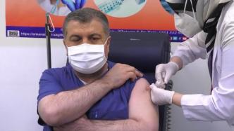 土耳其卫生部长直播接种中国新冠疫苗：很安全