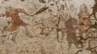 陕西发现两座唐代纪年壁画墓，壁画胡人驯马图、牵驼图生动
