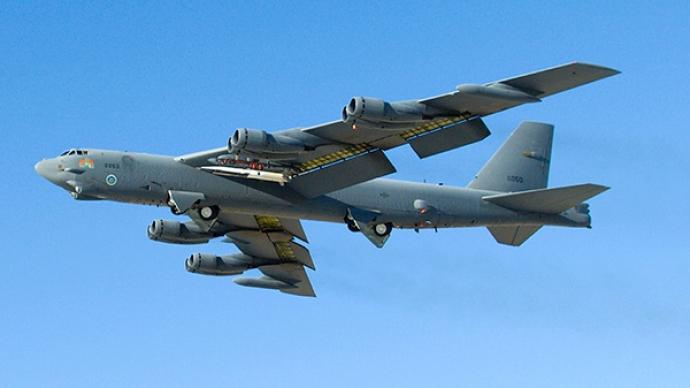 美軍B-52轟炸機(jī)2個月內(nèi)5次在中東執(zhí)行巡邏任務(wù)