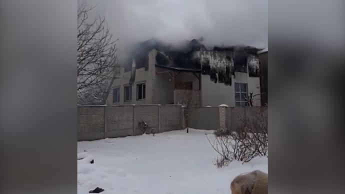 乌克兰东部一养老院发生火灾，致15死5伤