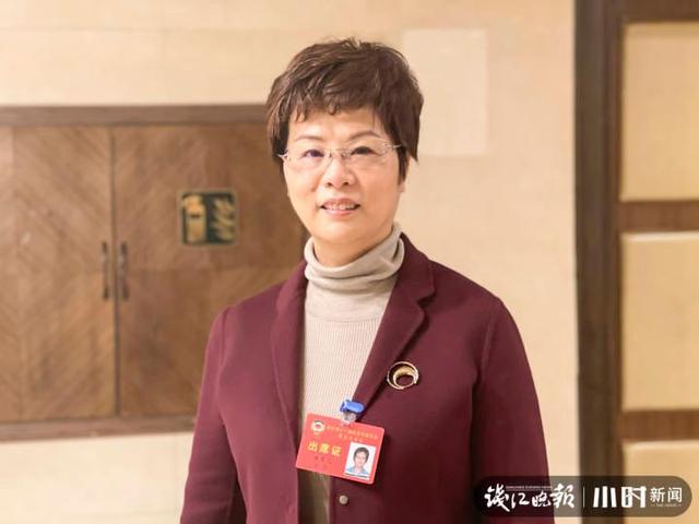 杭州市政协委员,杭州电化集团有限公司董事长蒋慧儿.