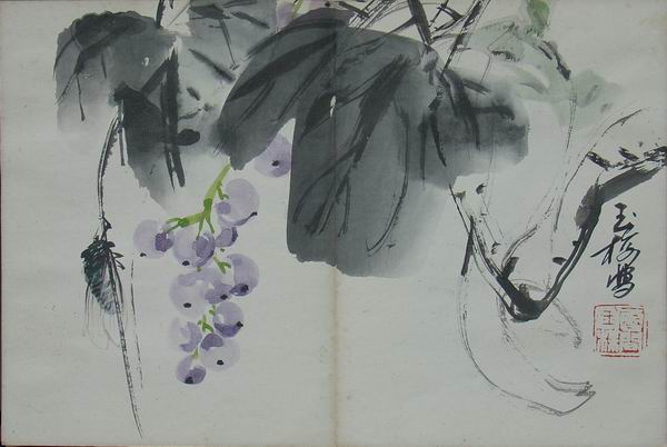 吴玉梅画作,蔡筱明藏