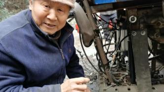 襄阳一七旬老人自费研究刹车片4年，曾出过事故