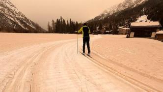撒哈拉沙尘暴侵袭欧洲，滑雪胜地遭染黄