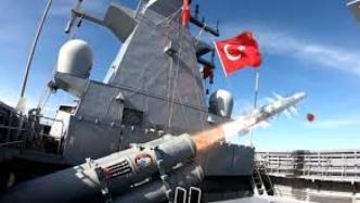 土耳其国产新型反舰导弹在黑海海域试射成功