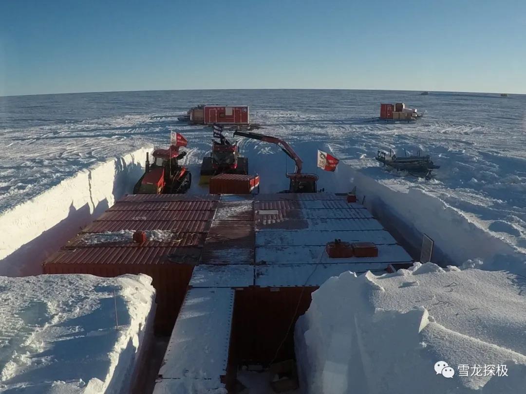 中国南极科考队抵达泰山站 泰山站二期建设开工_科技_环球网