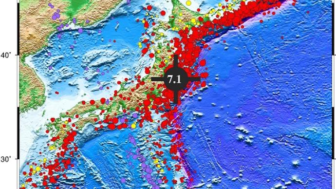 自然资源部海啸预警中心：日本福岛附近海域地震或引发局地海啸