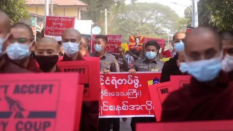 缅甸再有示威者被抓，美国务卿警告缅军方“将采取行动”