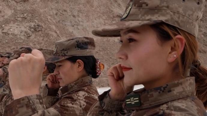 守护昆仑山：90后姐妹花戍守新疆海拔最高边境连队