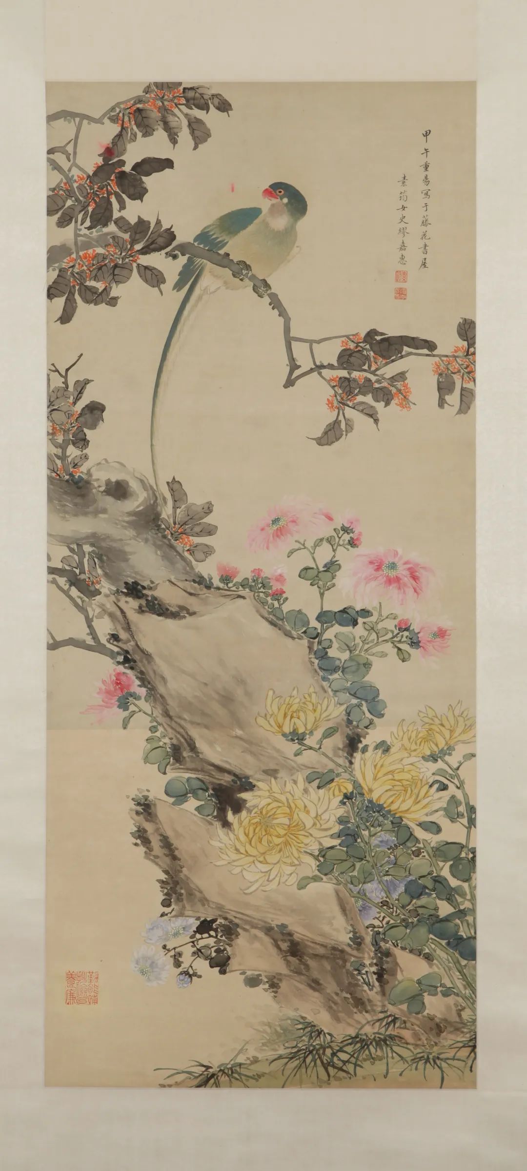 苏博将展群芳竞秀,呈现馆藏明清花鸟画作