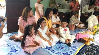 泰国一对5岁龙凤胎兄妹结婚，父母这样解释