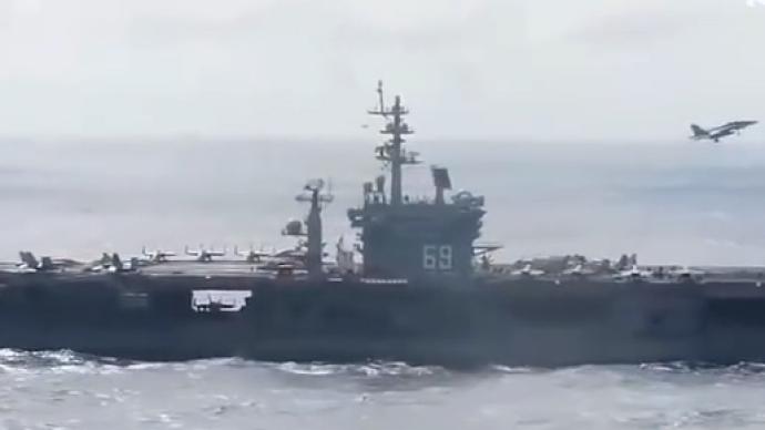 美海军“艾森豪威尔”号航母已部署至地中海