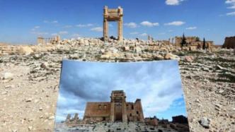 叙利亚千年古城被毁，子弹壳随处可见