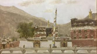 “甘南油画展”：呈现甘肃藏区迷人秘境