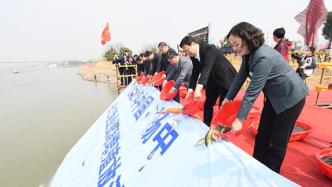 江苏扬中开办第十八届河豚节，同时举行长江增殖放流活动
