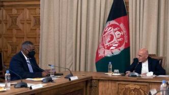 美防长突访阿富汗，与阿总统加尼举行会谈