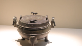 满城汉墓出土熊足铜鼎形似高压锅，距今2000多年