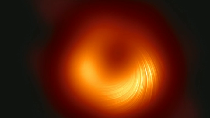 偏振光下M87超大质量黑洞图像公开