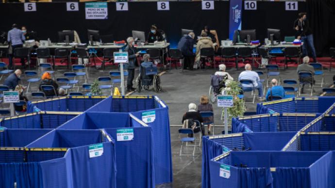 推進(jìn)疫苗施打,法國(guó)設(shè)立35個(gè)大型疫苗接種中心