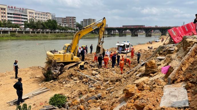 廣東恩平一施工項(xiàng)目發(fā)生坍塌事故，致1人死亡