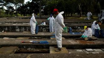 巴西疫情恶化，圣保罗加速清理旧坟“让位”新冠病亡者